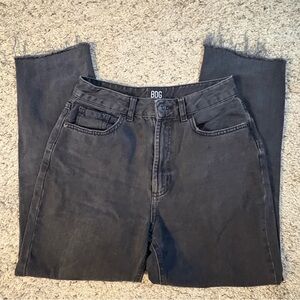 BDG Women's Black Mom Jeans Waist 27